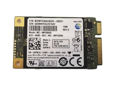 Dysk twardy Samsung Dell MZ-MPC064D 64GB SSD SATA 6G MLC 0PM10