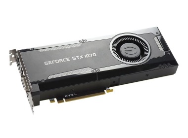 Graphics card EVGA GeForce GTX 1070 GAMING 8GB GDDR5 PCIe 3.0x16 150W 256bit 08G-P4-5170-KR