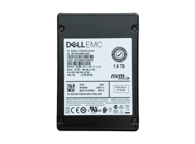 Hard drive Dell 1.6TB SSD NVMe PCIe 4.0x4 U.2 2.5" V-NAND TLC MU 6GK00
