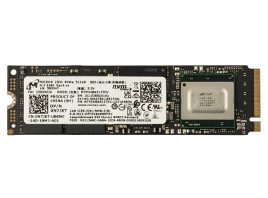 Hard drive Dell 512GB SSD NVMe PCIe 3.0x4 M.2 2280 TLC TCG Pyrite 2.0 N7JKT