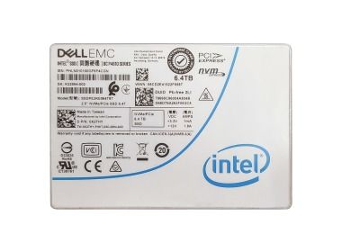 Hard Drive Dell 6.4TB SSD PCIe NVMe 3.1x4 U.2 2.5" TLC MU AES-256 X27HY