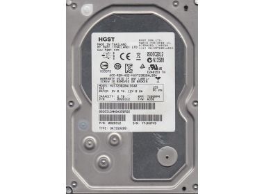 Hard drive HGST 2TB 7.2K HDD SAS 6G 3.5" 512n 64MB 0B26312