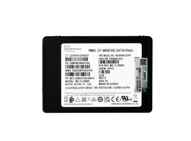 Hard drive HPE 480GB SSD SATA 6G 2.5" V-NAND TLC RI TCG 512e P44000-001