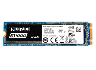 Hard drive Kingston 480GB SSD PCIe NVMe 3.0x2 M.2 2280 SA1000M8/480G