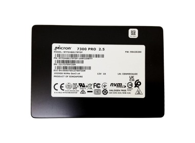 Hard drive Micron 1.92TB SSD NVMe PCIe 3.0x4 U.2 2.5" 3D TLC NAND RI MTFDHBE1T9TDF-1AW1ZABYY