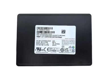 Hard drive Samsung 3.84TB SSD SATA 6G 2.5" V-NAND TLC WI 512b MZ7L33T8HBNA-00A07