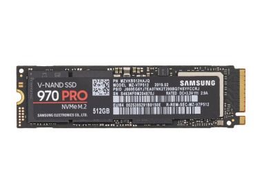 Hard Drive Samsung 970 PRO 512GB SSD PCIe NVMe 3.0x4 M.2 2280 MLC RI AES-256 MZVKB512HAJQ