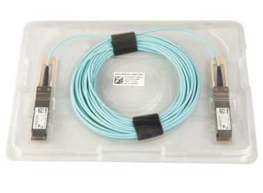 Kabel AOC Dell SFF-8665 QSFP28 100GbE do SFF-8665 QSFP28 100GbE 10m XFDRT