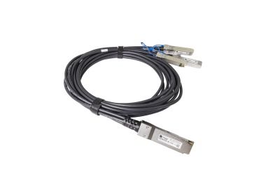 Kabel DAC SFF-8636 QSFP28 100GbE do 4xSFF-8402 SFP28 25GbE 2M