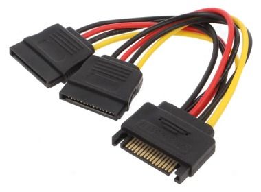 Kabel Gembird CableExpert 1xSATA-2xSATA CC-SATAM2F-01