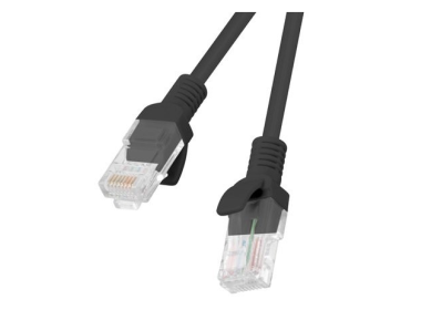 Kabel Patchcord Ethernet Lanberg Rj45 Cat.6 10m PCU6-10CC-1000-BK