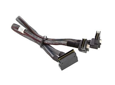 Kabel SAS Dell PowerEdge R720 16x2.5" 68-PIN do 2xSFF-8087 15.5" MXGC9