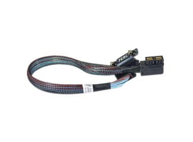 Kabel SAS Dell PowerEdge R740xd 12x3.5" 2xSFF-8643 do mini-PERC 14" 1RRJP