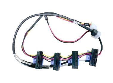 Kabel SAS Dell PowerEdge T130/T140 1xSFF-8643 do 4xSFF-8482 KFXNG