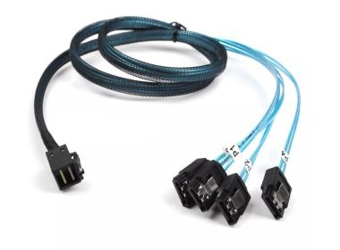 Kabel SAS Dell Precision T5820/T7820 SFF-8643 do 4xSATA K0WKF