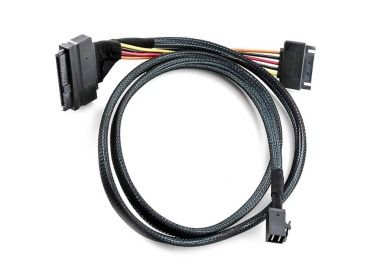 Kabel SAS Delock SFF-8643 do SFF-8639 0.5m 8643-8639