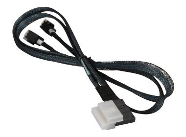 Kabel SAS SuperMicro SFF-8654 do 2xSFF-8643 slimline 70 cm CBL-SAST-0826