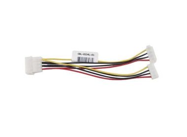 Kabel SuperMicro do tylnej klatki 4 PIN do 2x 4 PIN 6" CBL-0234L