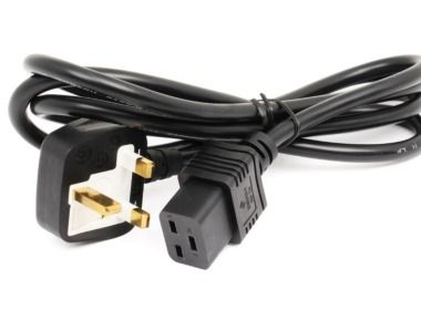 Kabel zasilający Dell C19 do BS 1363 250V 1.6m X2926
