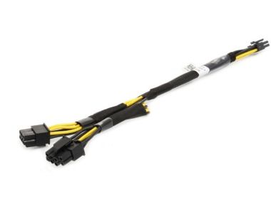 Kabel zasilający Dell PowerEdge R740/R740XD 8-PIN do 6-PIN 8-PIN do GPU 24cm TR5TP
