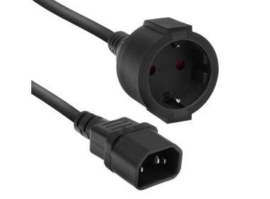 Kabel zasilający Schuko - C14 1.8M