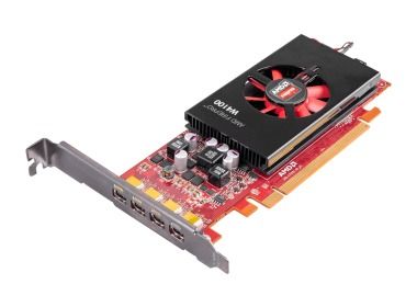 Karta graficzna AMD FirePro W4100 2GB 4x mDP 1.2 PCIe 3.0x16 50W 25D14