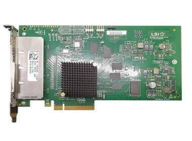 Karta HBA Dell 9200-16e 4MB PCIe 2.0x8 4x SFF-8088 6Gb SAS H4FH5