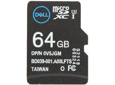 Karta SD Dell 64GB Micro SDXC do Gen15 V5JGM