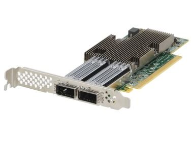 Karta sieciowa Dell Broadcom BCM57508 2x100GbE QSFP56 PCIe 4.0 x16 FPM6F