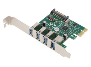 Kontroler Digitus 4xUSB 3.0 do PCIe 2.0x1 DS-30221-1