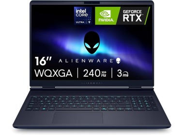 Laptop Dell ALIENWARE 16X AURORA AC16251 with Intel Core Ultra 9 275HX, 64GB RAM, 2TB SSD NVMe, RTX 5070 8GB, Wi-Fi 7, Bluetooth 5.3, Windows 11 Pro