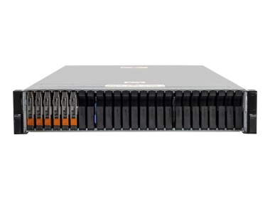 Macierz dyskowa Dell PowerStore 500T z Moduł Base-T (4x10GbE), Moduł I/O (4x10/25GbE SFP28), 6x 3.84TB SSD NVMe, szyny