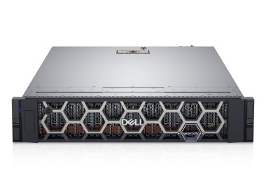 Macierz dyskowa Dell PowerStore 5200T z 2x Podwójny moduł I/O (4x32Gb FC), 6x 7.68TB SSD NVMe, maskownica
