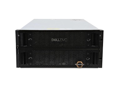 Macierz dyskowa Dell PowerVault ME4084 z 2x Kontroler iSCSI (10GbE Base-T), 6x 8TB HDD SAS, 2x 2200W AC PSU, szyny