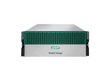 Macierz dyskowa HPE Nimble HF40 24x3.5" z 4x Silver 4110, 8x 16GB DDR4, 2x 8GB DDR4 NVDIMM-N, 21x 6TB 12G SAS 3.5", 4x 1.92TB 6G SATA 2.5", 21x kieszeń 3.5", 6x kieszeń 2.5" (z adapterem), 4x10GbE SFP+, 2xPSU 3000W