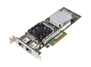 Network interface card Dell Broadcom 57810S 2x10GbE BASE-T PCIe 2.0x8 HN10N