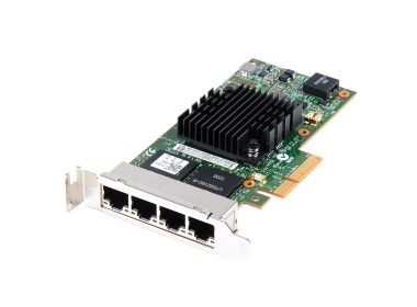 Network interface card Intel I350-T4 QP 4x1GbE RJ45 PCIe 2.1 ADAPTER 9YD6K