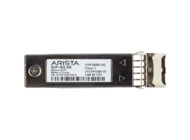 Optical transceiver Arista SFP-10G-SR 10Gb/s SFP+ LC 850nm MM 300m XVR-00001-02