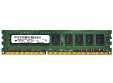 Pamięć RAM Micron 2GB 1Rx8 PC3-10600 DDR3 UDIMM 1333MHz MT9KSF25672AZ-1G4D1