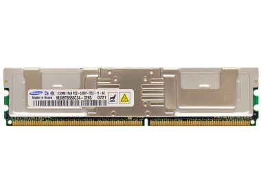 Pamięć RAM Samsung 512MB 1Rx8 PC2-5300F DDR2 FBDIMM 667MHz M395T6553CZ4-CE6
