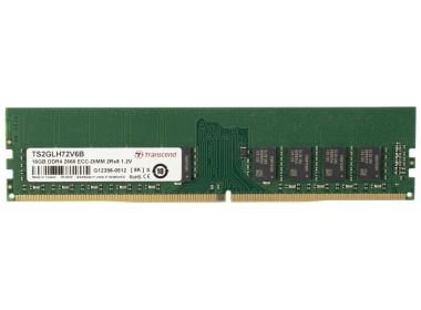 Pamięć RAM Transcend 16GB 2Rx8 DDR4 UDIMM ECC 2666MHz TS2GLH72V6B