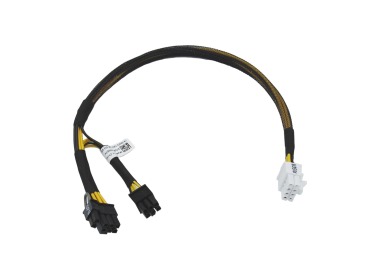 Power cable Dell PowerEdge R730 8-PIN to 6-PIN + 8-PIN for GPU 14" J30DG