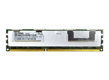 RAM Elpida 4GB 4Rx8 PC3-8500R DDR3 RDIMM 1066MHz EBJ42HE8BAFA-AE-E