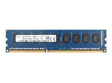 RAM Hynix 4GB 1Rx8 PC3L-12800E DDR3 UDIMM ECC HMT451U7BFR8A-PB