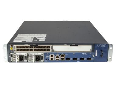 Router Juniper Network MX80-T z 20x1GbE, 2xPSU, 1xFantray