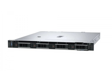Server Dell PowerEdge R360 4x3.5" with E-2488, 128GB RAM, H355, 2x 7.68TB SSD SAS 12G RI 2.5", 2x10GbE SFP+, 2x PSU 600W, bezel, iDRAC 9 Enterprise