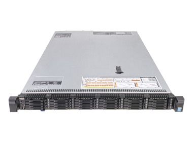 Server Dell PowerEdge R630 24x1.8" with 2xE5-2670 v3, 64GB RAM, H730, 2x 200GB SSD SATA 1.8", 4x1GbE, 2xPSU, Rails, iDRAC 8 Enterprise