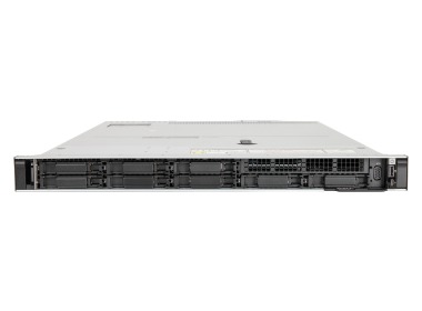 Server Dell PowerEdge R660xs 8x2.5" with 2x Gold 6526Y, 256GB RAM, HBA355i, BOSS-N1 with 2x 480GB SSD NVMe M.2, 5x 3.84TB SSD SAS 12G RI 2.5", 2x10GbE BASE-T, 2x PSU 1100W, rails, bezel, iDRAC9 Enterprise