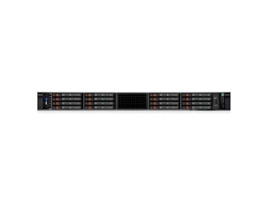 Server Dell PowerEdge R6615 16xE3.S NVMe with 1x EPYC 9454P, 64GB RAM, H755N, BOSS-N1 with 2x Dell 480GB SSD NVMe M.2, 4x 3.84TB NVMe E3.S, 2x10/25GbE SFP28, 2x PSU 1400W, rails, iDRAC9 Enterprise