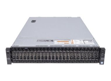 Server Dell PowerEdge R730xd 24x2.5" with 2x E5-2667 v4, 32GB RAM, H730, 2x480GB SSD SATA 2.5", 4x1GbE, 2xPSU, Rails, iDRAC 8 Enterprise